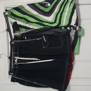 Speedo and Pacific Surf Swim Trunks